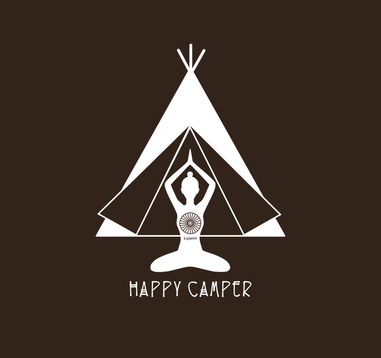 "Happy Camper" Classic Hoodie Sweatshirt