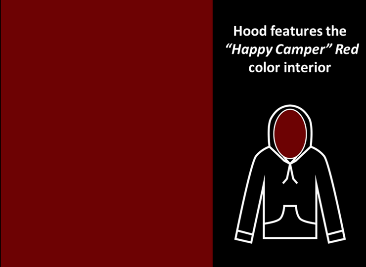 "Happy Camper" Classic Hoodie Sweatshirt