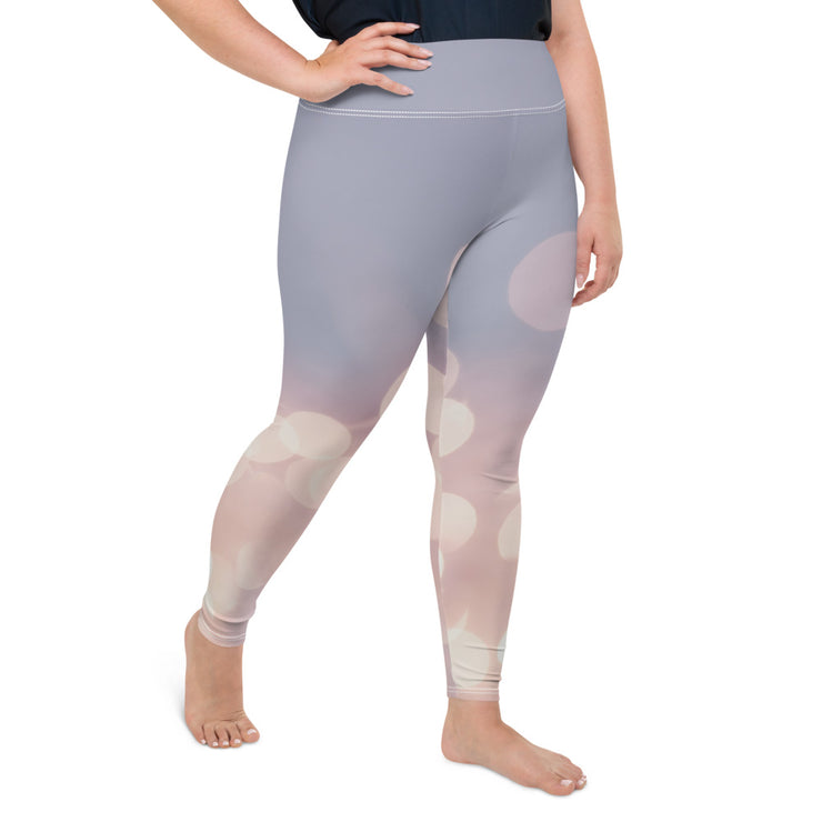 Athleisure Plus Size Leggings with great prints and colorful patterns like Athleisure leggings by Lululemon Athletica, Fabletics, Sweaty Betty, Under Armour, Nike and Adidas 