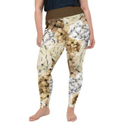 Athleisure Plus Size Leggings with great prints and colorful patterns like Athleisure leggings by Lululemon Athletica, Fabletics, Sweaty Betty, Under Armour, Nike and Adidas 