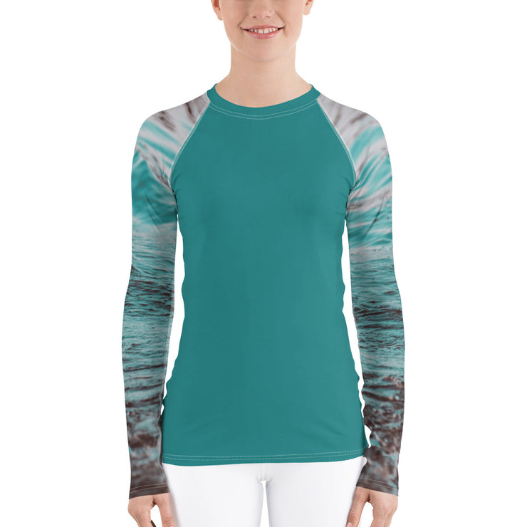 "Evening Tide" Land & Sea Fitness Top