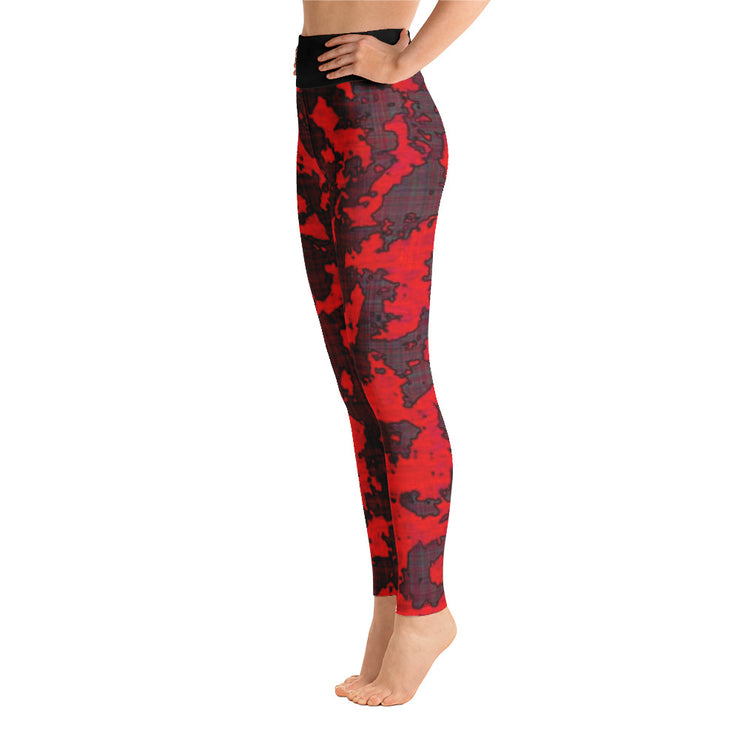 Activewear Athleisure Yoga Leggings similar to athleisure yoga leggings by Lululemon Athletica, Fabletics, Sweaty Betty, Under Armour, Nike, Nordstrom and Adidas for yoga, fitness, Pilates, workouts in moisture-wicking fabric, high fashion prints and bright colors for hiking, camping, surfing, running, swimming, snorkeling, and other outdoor activities as well as lounging, meditation, stretching and relaxing, all for the city girl