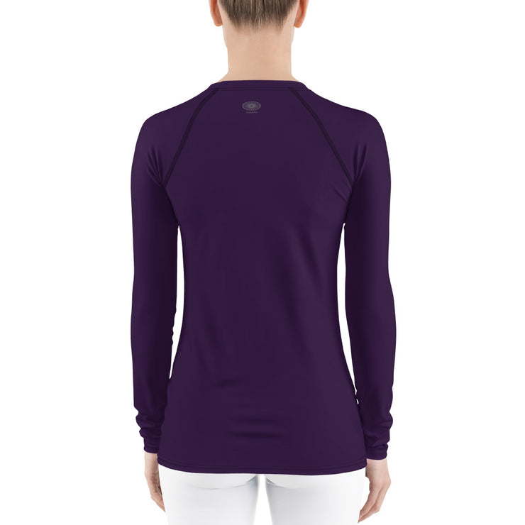 LSB Land & Sea Fitness Top in Deep Plum