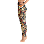 Activewear Athleisure Yoga Leggings similar to athleisure yoga leggings by Lululemon Athletica, Fabletics, Sweaty Betty, Under Armour, Nike, Nordstrom and Adidas for yoga, fitness, Pilates, workouts in moisture-wicking fabric, high fashion prints and bright colors for hiking, camping, surfing, running, swimming, snorkeling, and other outdoor activities as well as lounging, meditation, stretching and relaxing, all for the city girl