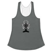 "Vivacious" Racerback Fitness Tank Top