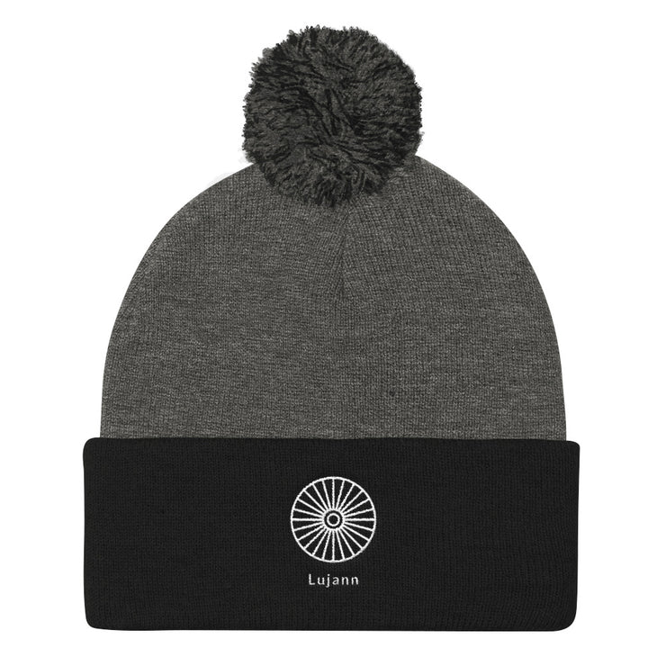 Lujann "Signature Classics" Pom-Pom Knit Hat