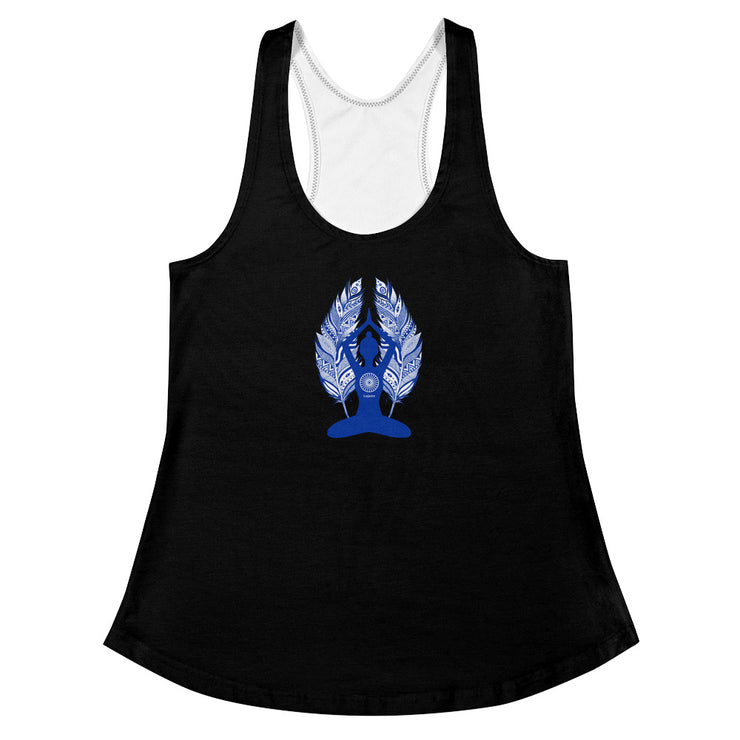 "Vivacious" Racerback Fitness Tank Top