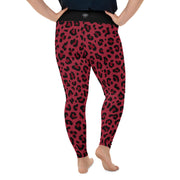 Athleisure Plus Size Leggings with great prints and colorful patterns like Athleisure leggings by Lululemon Athletica, Fabletics, Sweaty Betty, Under Armour, Nike and Adidas 