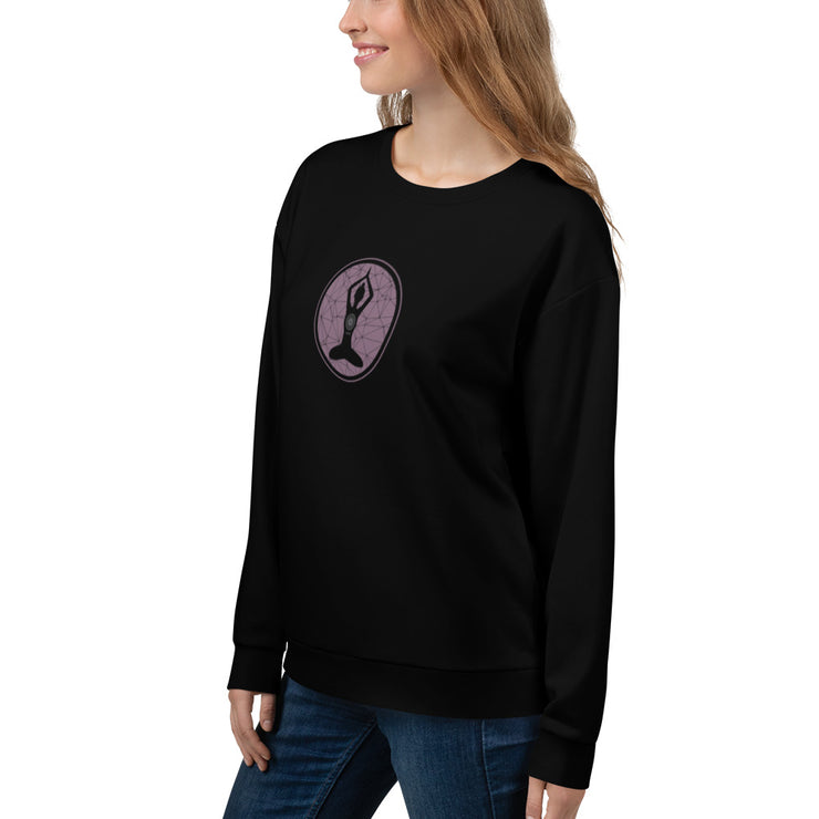 LSB "Lujann Girl" Classic Crewneck Sweatshirt in Grapeade