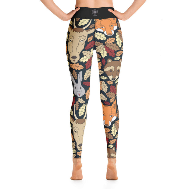 Activewear Athleisure Yoga Leggings similar to athleisure yoga leggings by Lululemon Athletica, Fabletics, Sweaty Betty, Under Armour, Nike, Nordstrom and Adidas for yoga, fitness, Pilates, workouts in moisture-wicking fabric, high fashion prints and bright colors for hiking, camping, surfing, running, swimming, snorkeling, and other outdoor activities as well as lounging, meditation, stretching and relaxing, all for the city girl