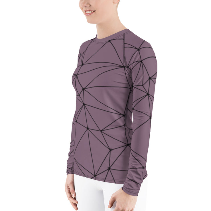 LSB Land & Sea Fitness Top in Grapeade