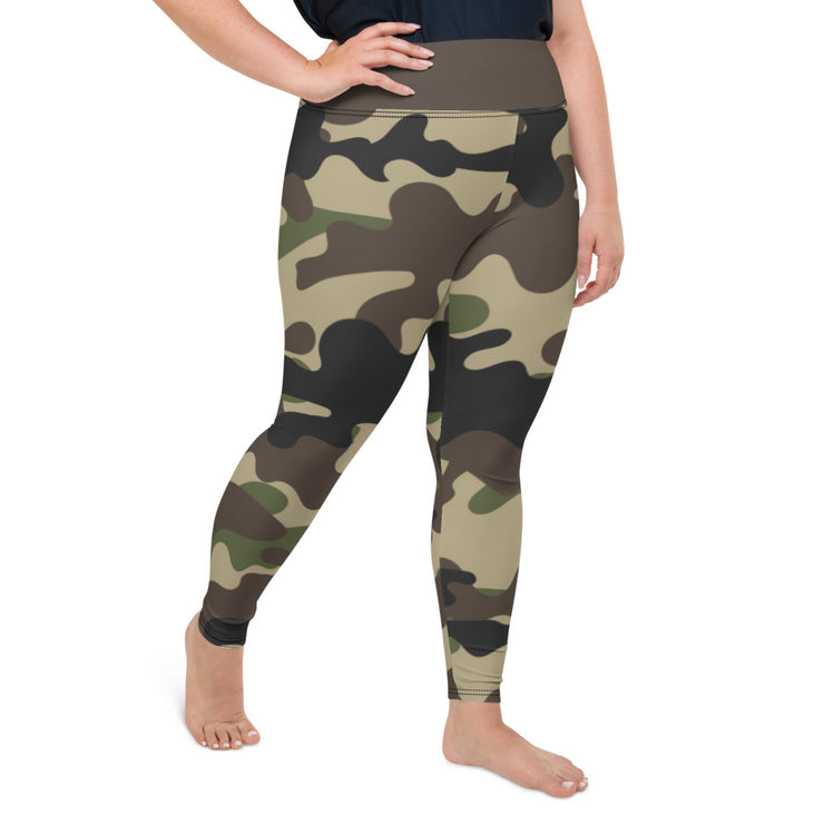 Athleisure Plus Size Leggings with great prints and colorful patterns like Athleisure leggings by Lululemon Athletica, Fabletics, Sweaty Betty, Under Armour, Nike and Adidas 