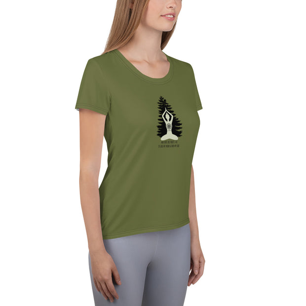 "Into the Forest" Athletic T-Shirt