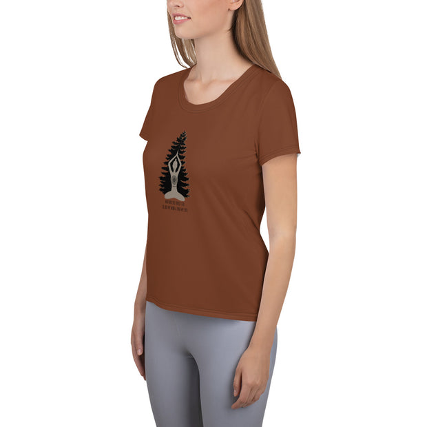 "Into the Forest" Athletic T-shirt