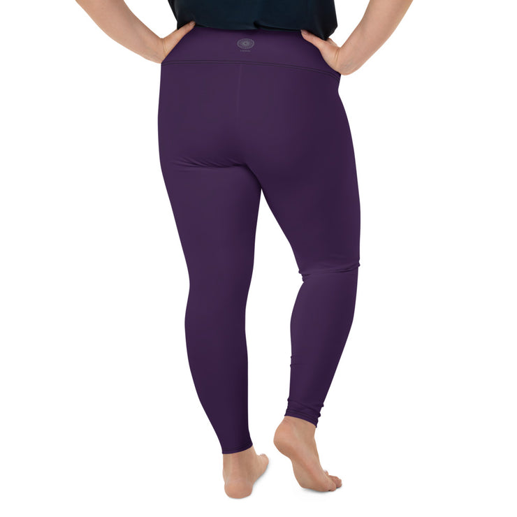 Athleisure Plus Size Leggings with great prints and colorful patterns like Athleisure leggings by Lululemon Athletica, Fabletics, Sweaty Betty, Under Armour, Nike and Adidas 