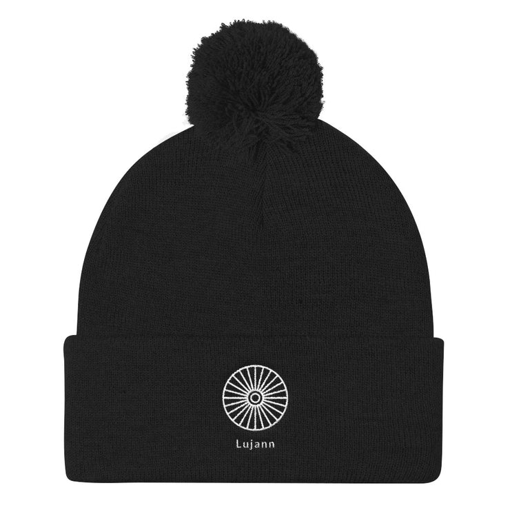 Lujann "Signature Classics" Pom-Pom Knit Hat