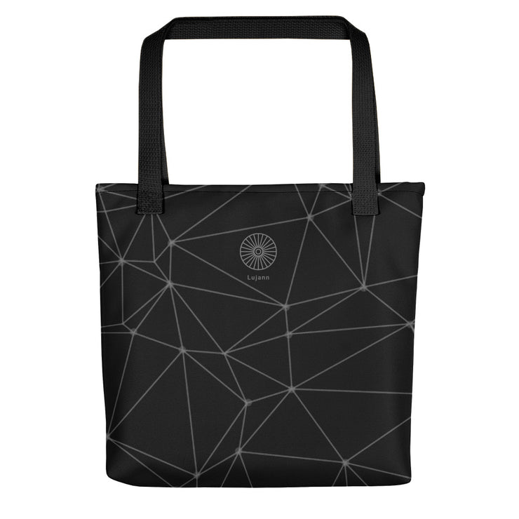 LSB Yoga Tote Bag in Jet Black