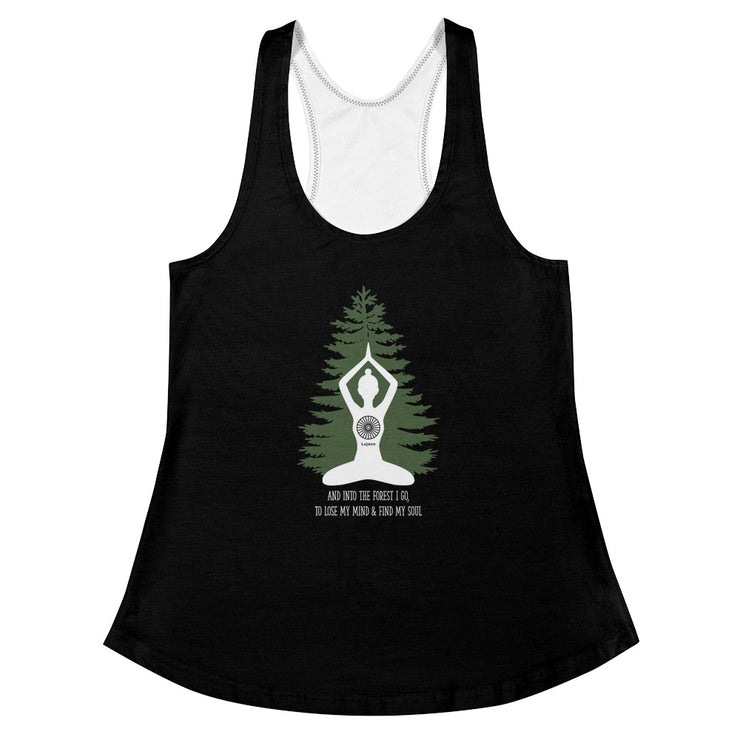 "Into the Forest" Racerback Fitness Tank Top