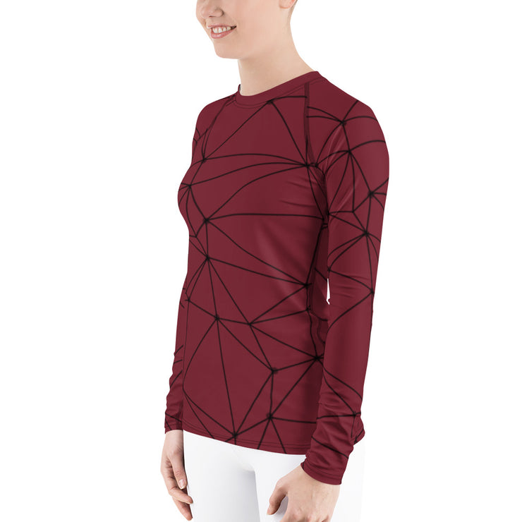 LSB Land & Sea Fitness Top in Biking Red