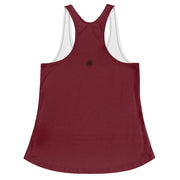 LSB Racerback Fitness Tank Top in Biking Red