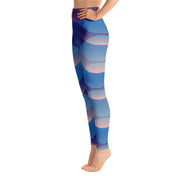 Activewear Athleisure Yoga Leggings similar to athleisure yoga leggings by Lululemon Athletica, Fabletics, Sweaty Betty, Under Armour, Nike, Nordstrom and Adidas for yoga, fitness, Pilates, workouts in moisture-wicking fabric, high fashion prints and bright colors for hiking, camping, surfing, running, swimming, snorkeling, and other outdoor activities as well as lounging, meditation, stretching and relaxing, all for the city girl