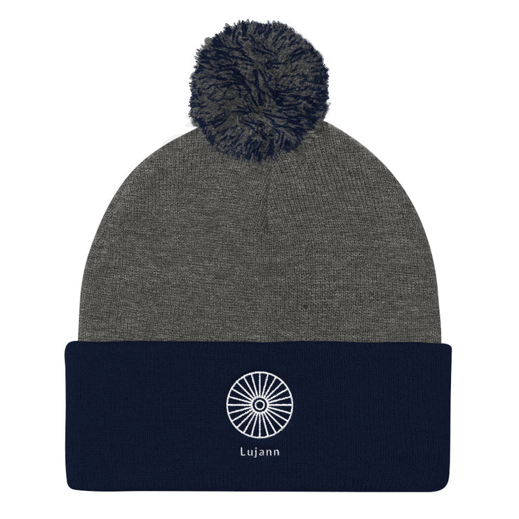 Lujann "Signature Classics" Pom-Pom Knit Hat