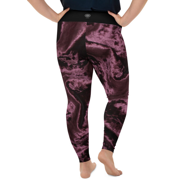 Athleisure Plus Size Leggings with great prints and colorful patterns like Athleisure leggings by Lululemon Athletica, Fabletics, Sweaty Betty, Under Armour, Nike and Adidas 