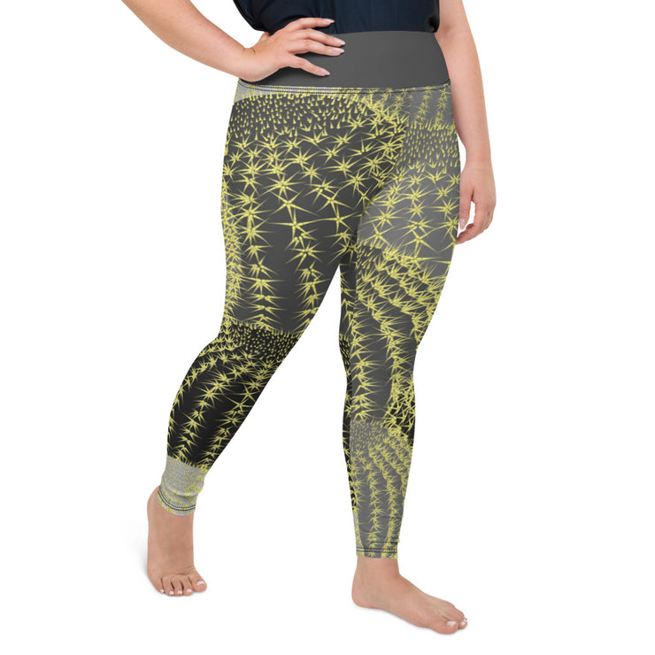 Athleisure Plus Size Leggings with great prints and colorful patterns like Athleisure leggings by Lululemon Athletica, Fabletics, Sweaty Betty, Under Armour, Nike and Adidas 