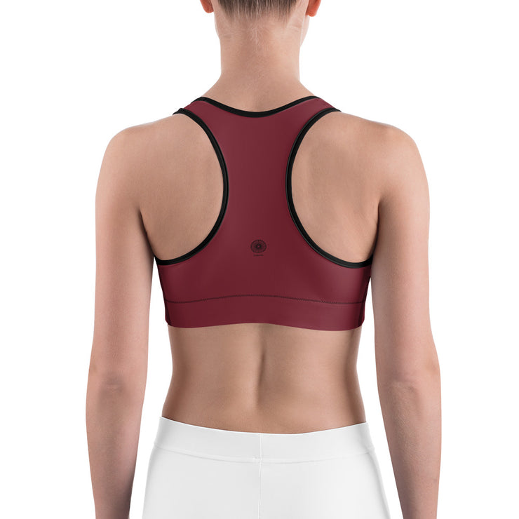 LSB Unpadded Fitness Bra in Biking Red