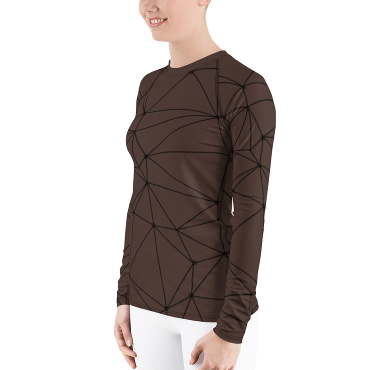 LSB Land & Sea Fitness Top in Chicory Coffee