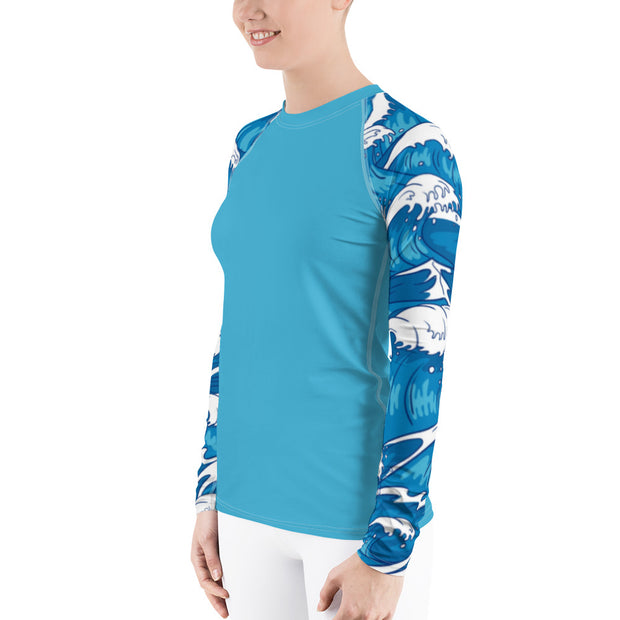 "Pacific Storms" Land & Sea Fitness Top