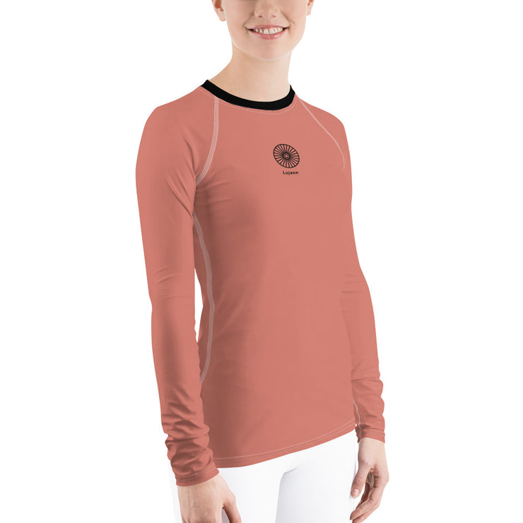 LSB land & Sea Fitness Top in Crabapple