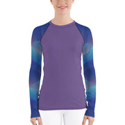 "Sonic Waves" Land & Sea Fitness Top