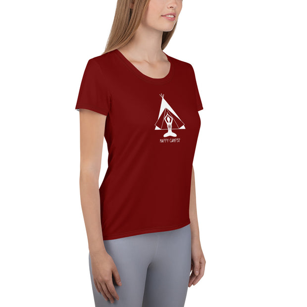 "Happy Camper" Athletic T-Shirt