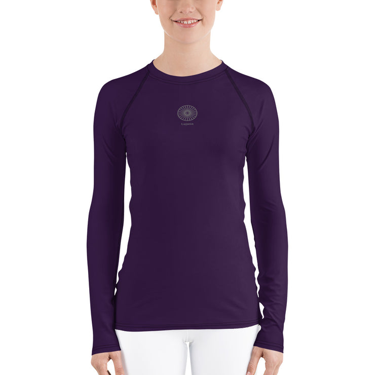 LSB Land & Sea Fitness Top in Deep Plum