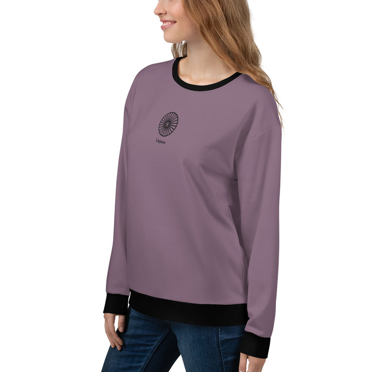 LSB "Classic" Pullover Fitness Sweatshirt in Grapeade