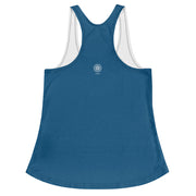 "Happy Camper" Racerback Fitness Tank Top