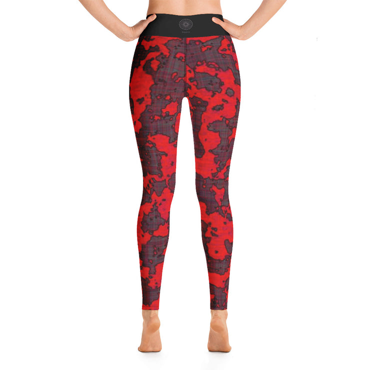 Activewear Athleisure Yoga Leggings similar to athleisure yoga leggings by Lululemon Athletica, Fabletics, Sweaty Betty, Under Armour, Nike, Nordstrom and Adidas for yoga, fitness, Pilates, workouts in moisture-wicking fabric, high fashion prints and bright colors for hiking, camping, surfing, running, swimming, snorkeling, and other outdoor activities as well as lounging, meditation, stretching and relaxing, all for the city girl