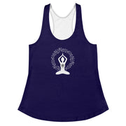 "Secret Garden" Racerback Fitness Tank Top