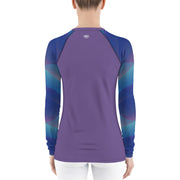 "Sonic Waves" Land & Sea Fitness Top