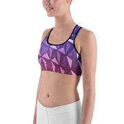 Geo Pop Sports Bra