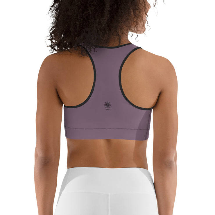 LSB Unpadded Fitness Bra in Grapeade