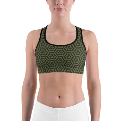 "Mindful Meditation" Unpadded Fitness Bra