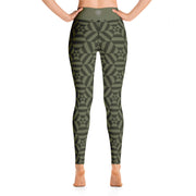 Activewear Athleisure Yoga Leggings similar to athleisure yoga leggings by Lululemon Athletica, Fabletics, Sweaty Betty, Under Armour, Nike, Nordstrom and Adidas for yoga, fitness, Pilates, workouts in moisture-wicking fabric, high fashion prints and bright colors for hiking, camping, surfing, running, swimming, snorkeling, and other outdoor activities as well as lounging, meditation, stretching and relaxing, all for the city girl