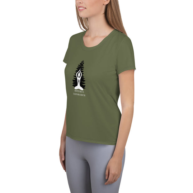 "Into the Forest" Athletic T-shirt