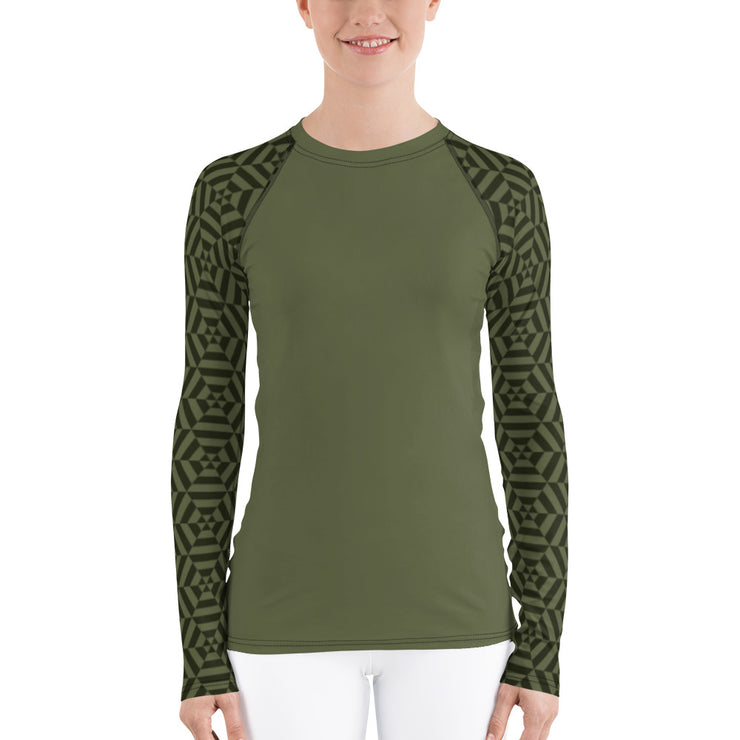 "Mindful Meditation" Land & Sea Fitness Top