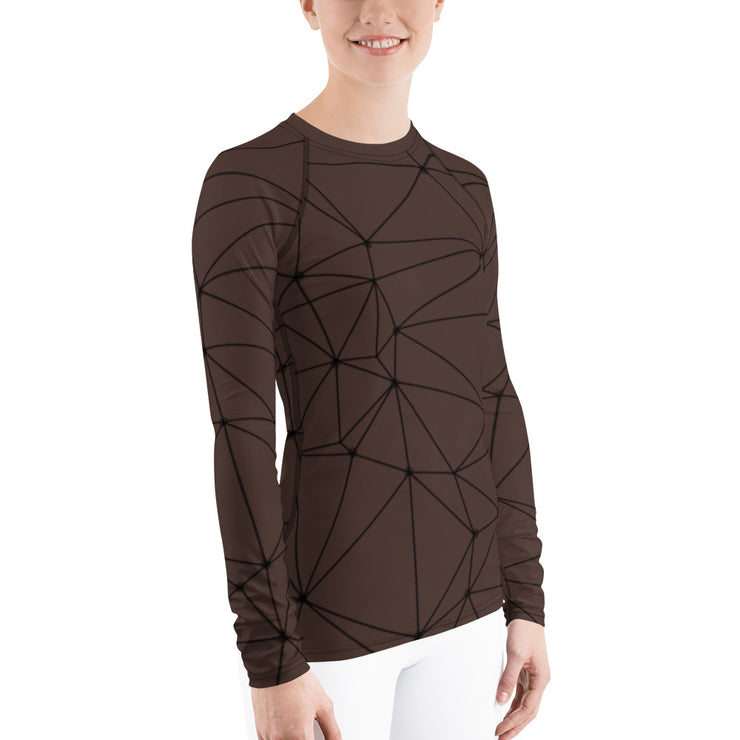 LSB Land & Sea Fitness Top in Chicory Coffee