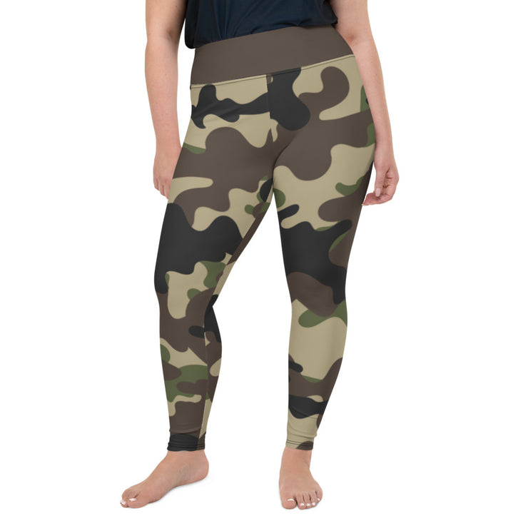 Athleisure Plus Size Leggings with great prints and colorful patterns like Athleisure leggings by Lululemon Athletica, Fabletics, Sweaty Betty, Under Armour, Nike and Adidas 