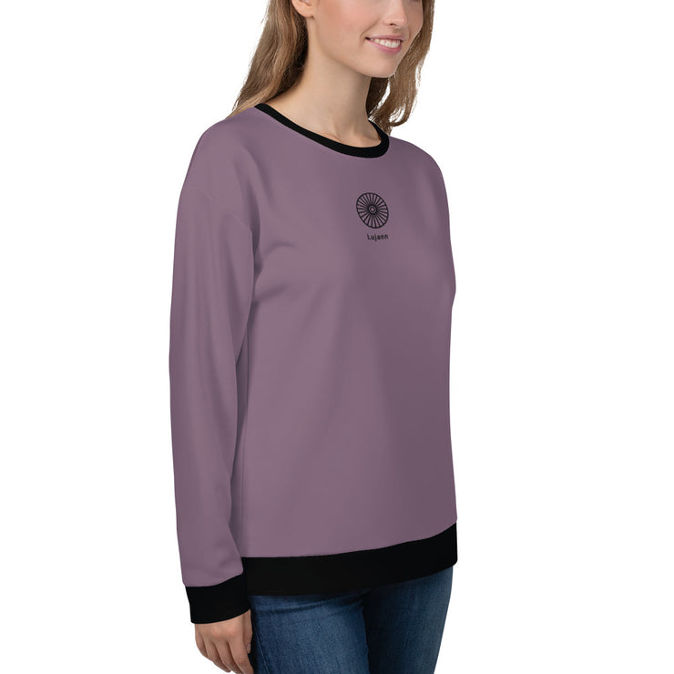 LSB "Classic" Pullover Fitness Sweatshirt in Grapeade