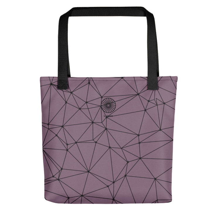 LSB Yoga Tote Bag in Grapeade